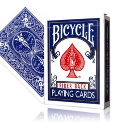 Jeu de cartes Marked Bicycle Rider Back (bleu)