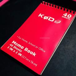 SvenPad KoD - couverture rouge
