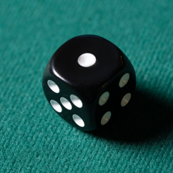 Dé Gimmick de Remplacement  Mental Die - Noir