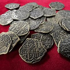 Doublon Cuivre (Taille Quarter Dollar)