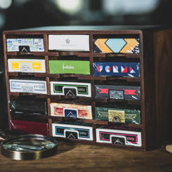 Wooden Playing Cards Cabinet
