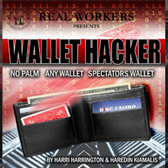 Wallet Hacker Bleu