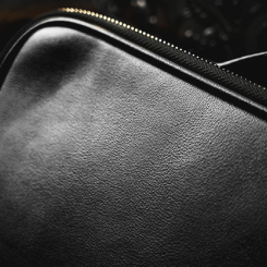 Close-up Bag Luxury Cuir véritable (Noir)