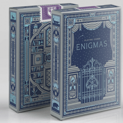 Jeu de cartes Enigma Puzzle Hunt blue